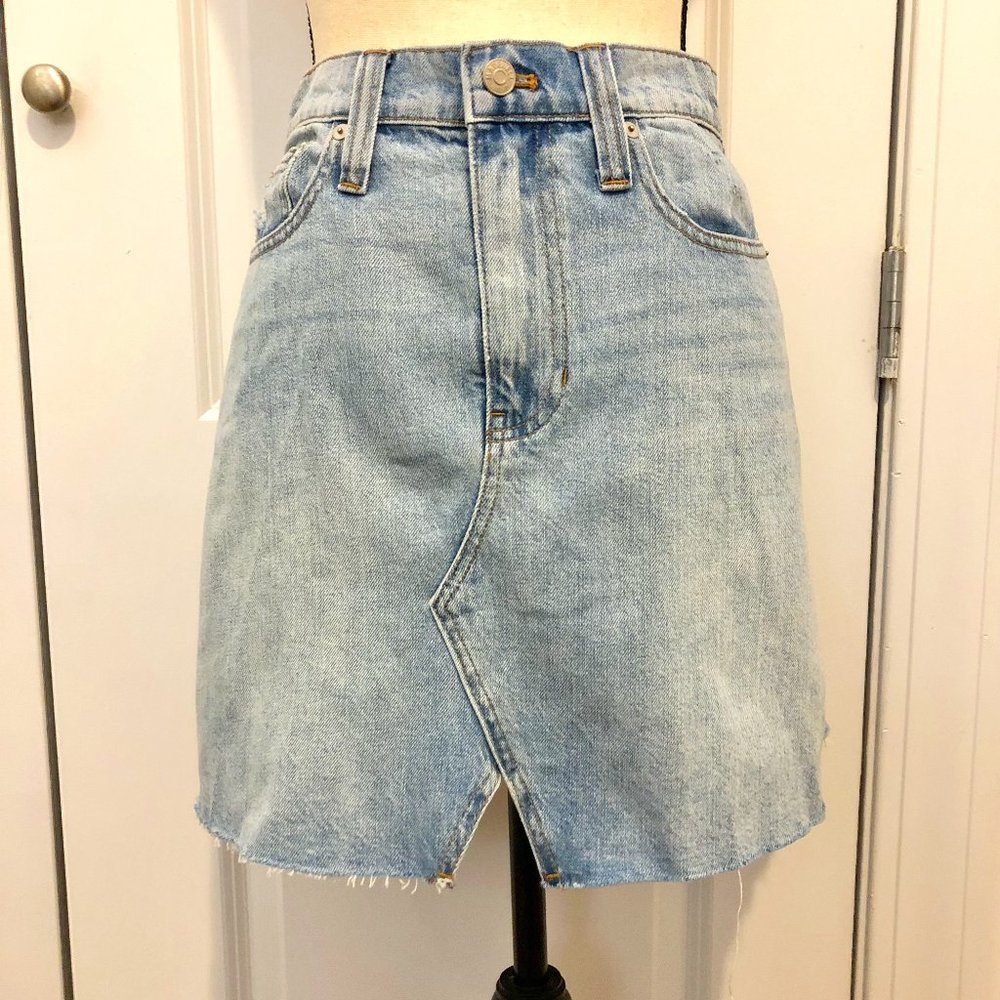 NWT Madewell Denim Skirt Size 26